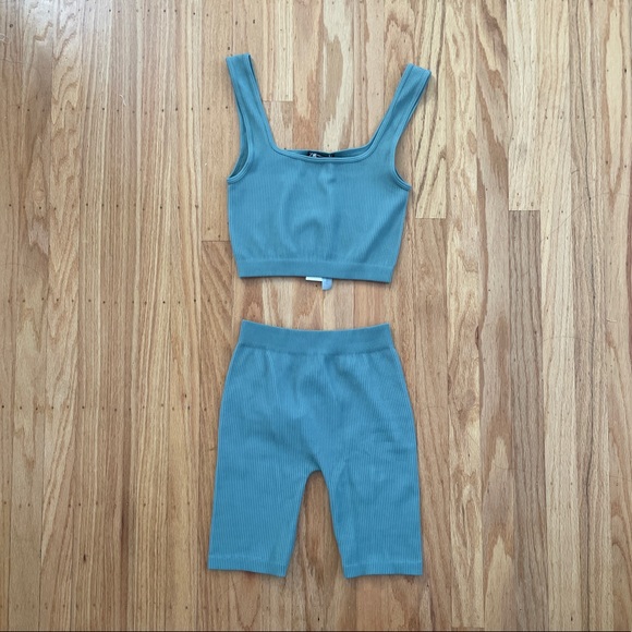 Zara | Shorts | Zara Seamless Ribbed 